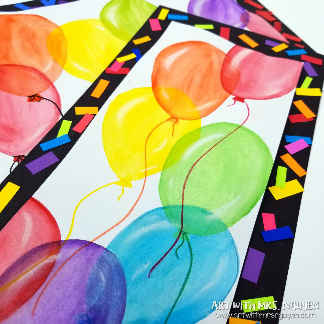 How To Color Balloons