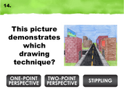 Elements of Art Review Game: Shape, Form, and Space (Interactive PPT Art Game)