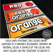 Color Mixing Poster Cards