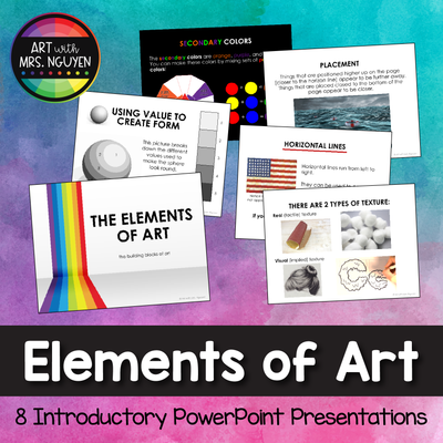 Elements of Art PowerPoints