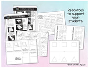 Art Lesson: One-Point Perspective Streetscapes